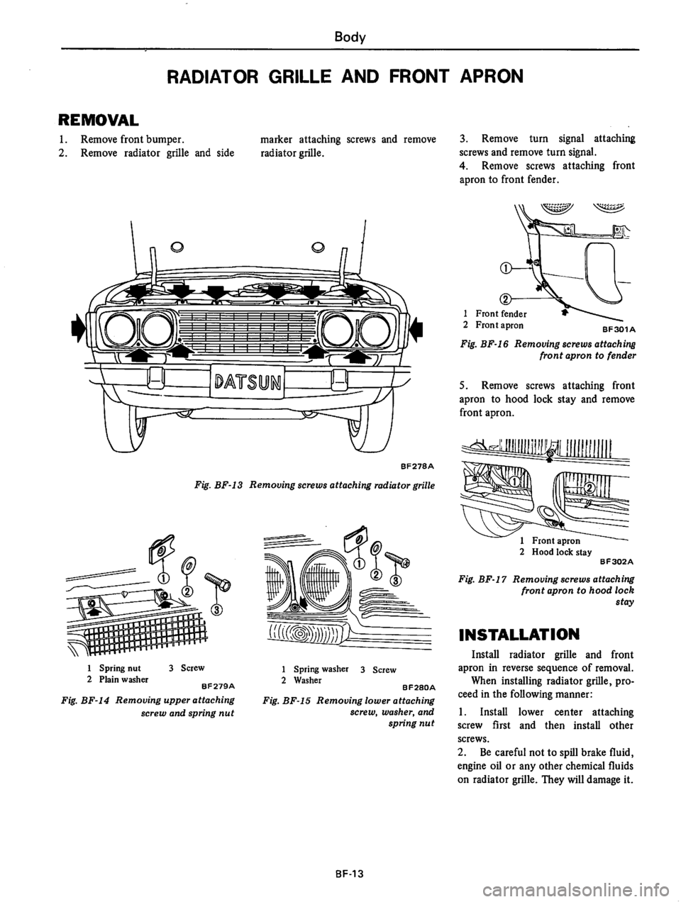 DATSUN 610 1976 Service Manual DATSUN 610 1976 Service Manual