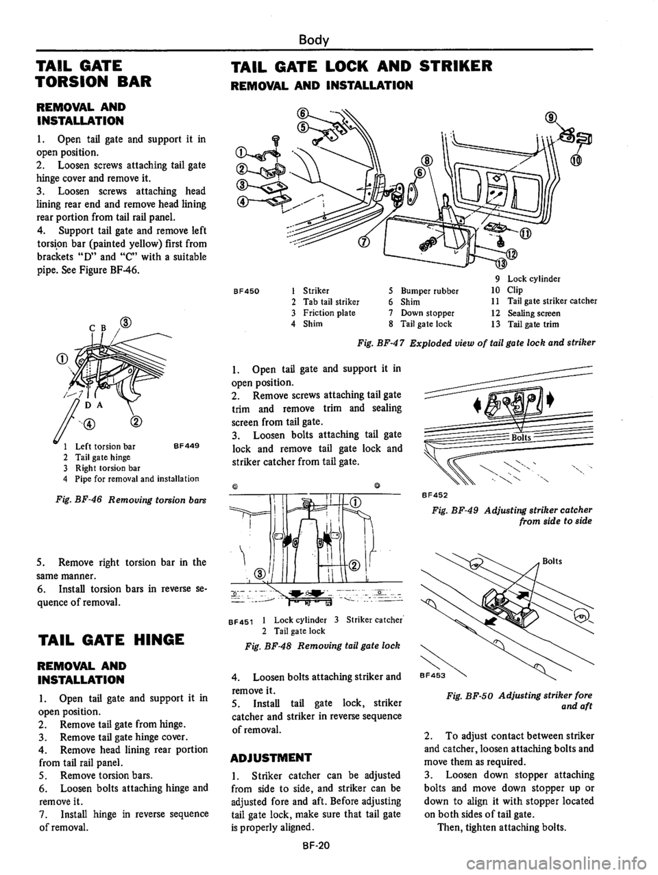 DATSUN 610 1976 Service Manual DATSUN 610 1976 Service Manual