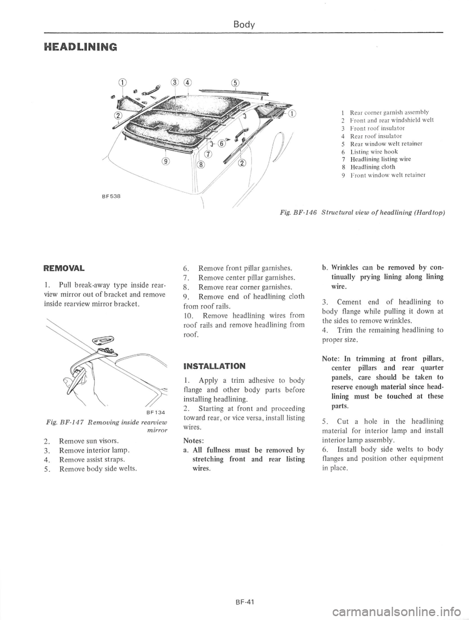 DATSUN 610 1976  Service Manual 