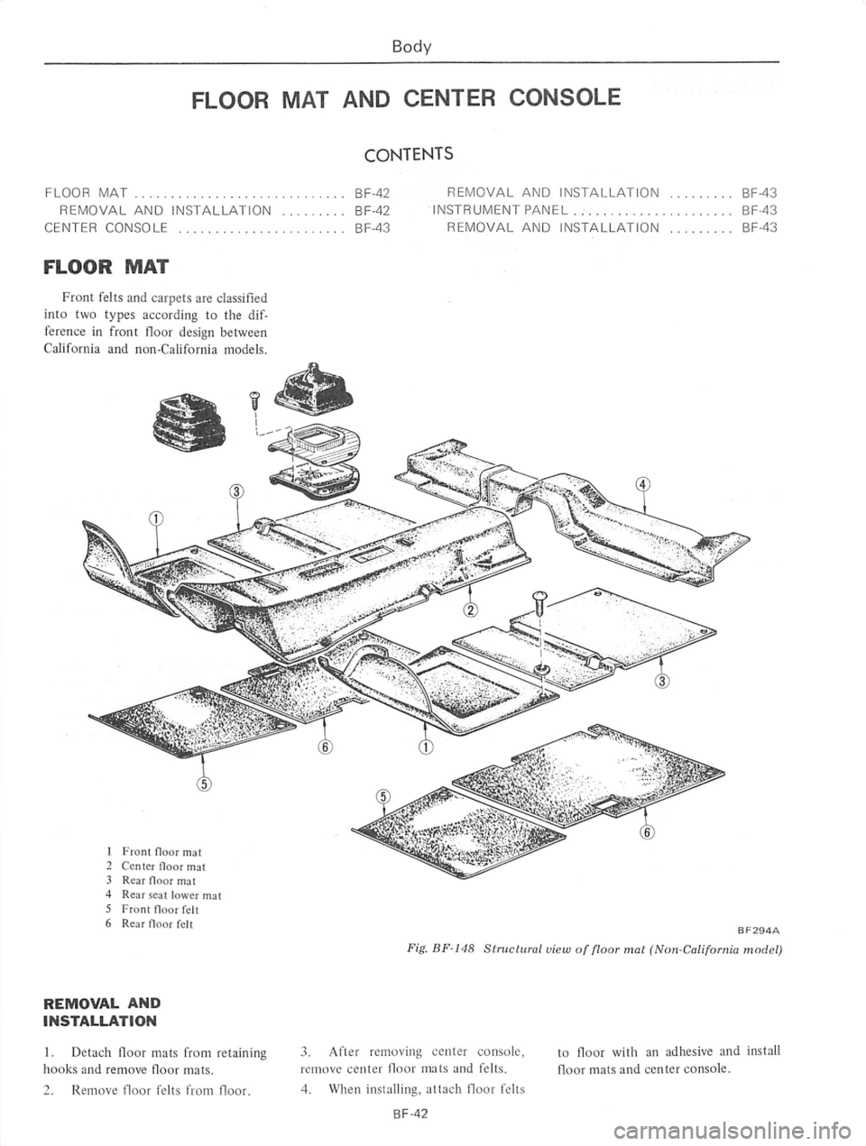 DATSUN 610 1976 Service Manual DATSUN 610 1976 Service Manual