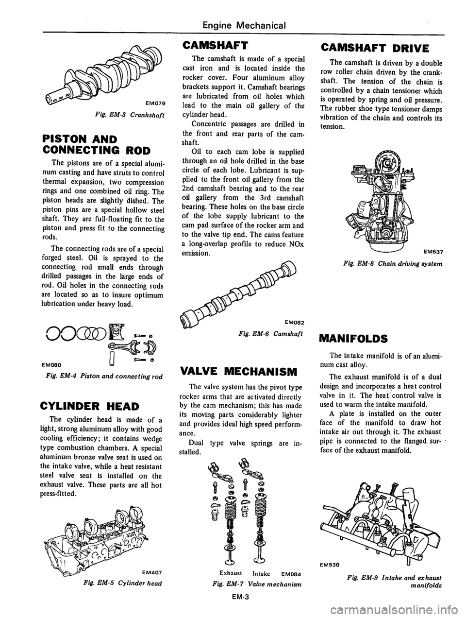 DATSUN 610 1976 Workshop Manual DATSUN 610 1976 Workshop Manual