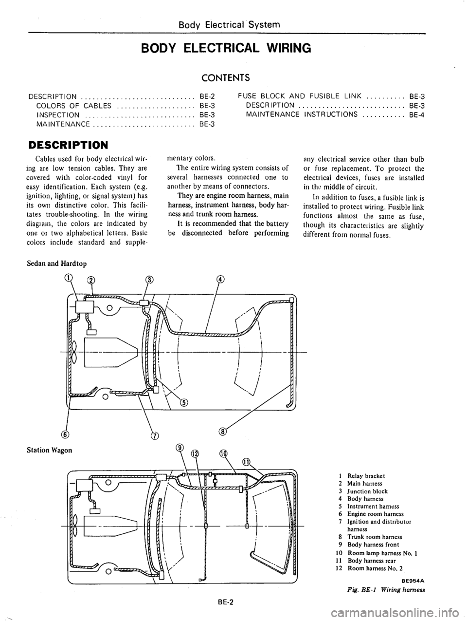 DATSUN 610 1976 Service Manual DATSUN 610 1976 Service Manual