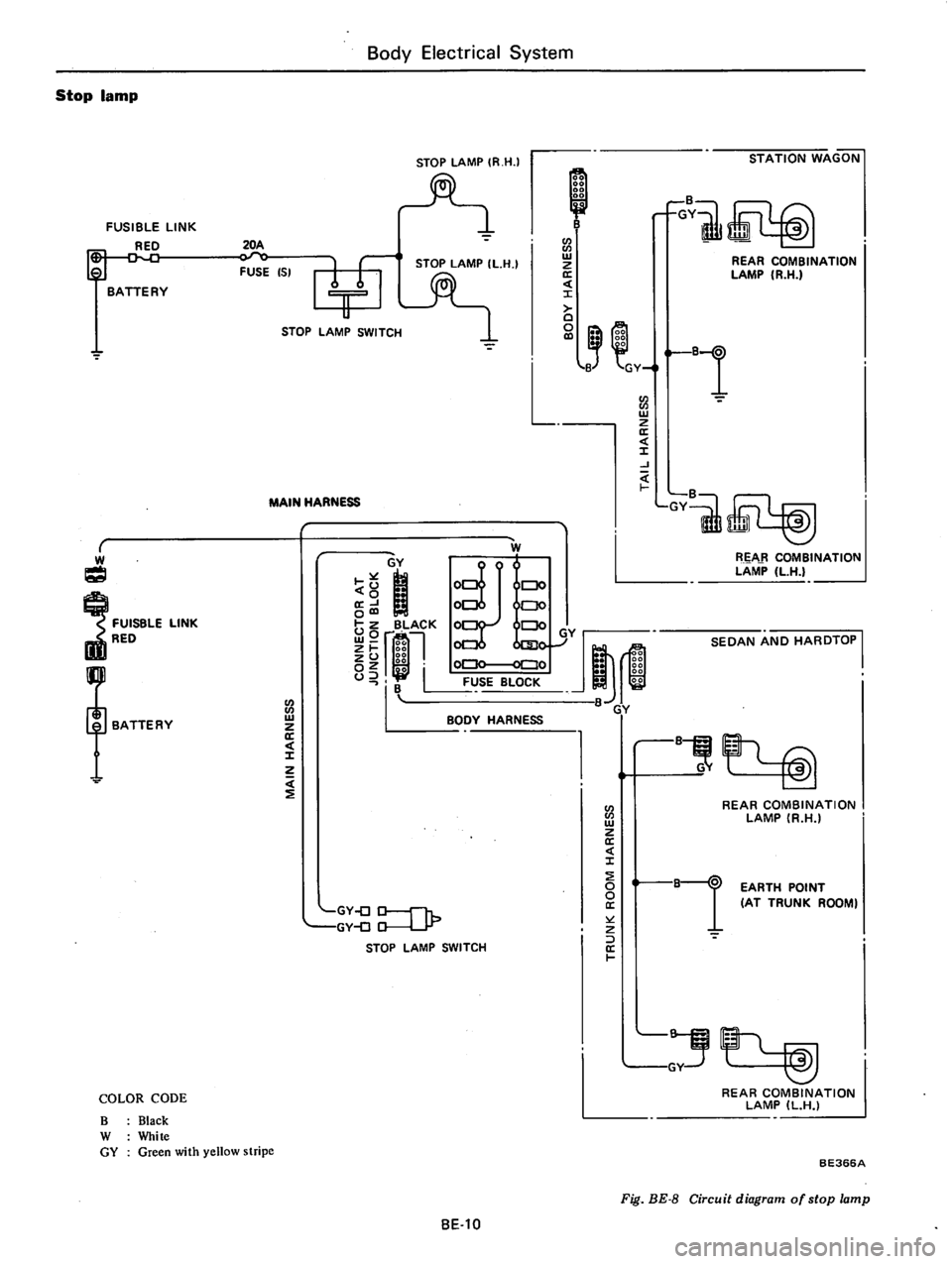 DATSUN 610 1976 Service Manual DATSUN 610 1976 Service Manual