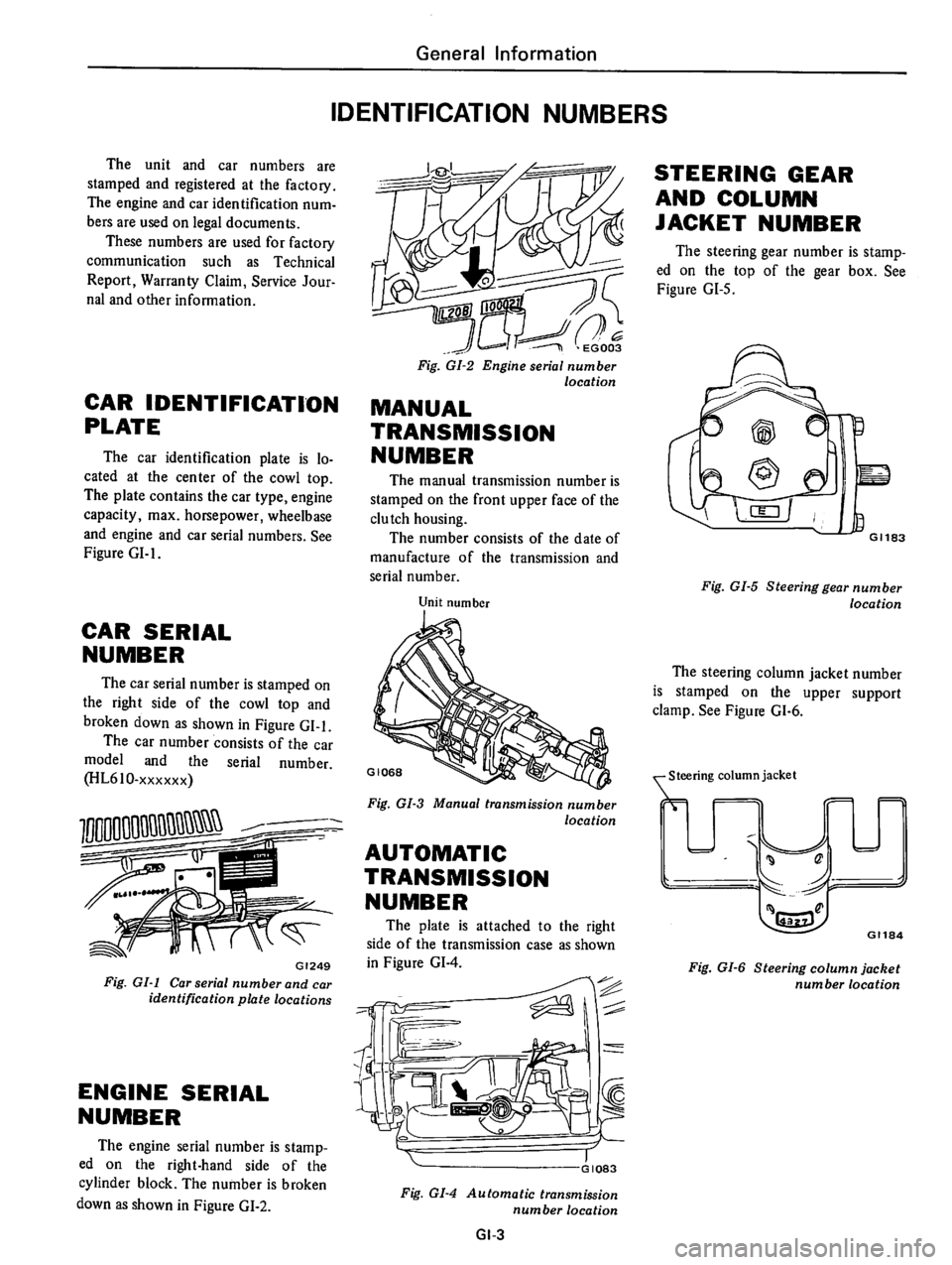 DATSUN 610 1976  Service Manual 