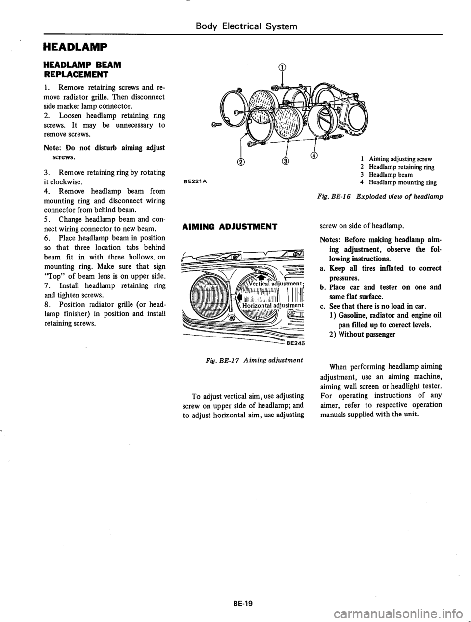 DATSUN 610 1976 Service Manual DATSUN 610 1976 Service Manual