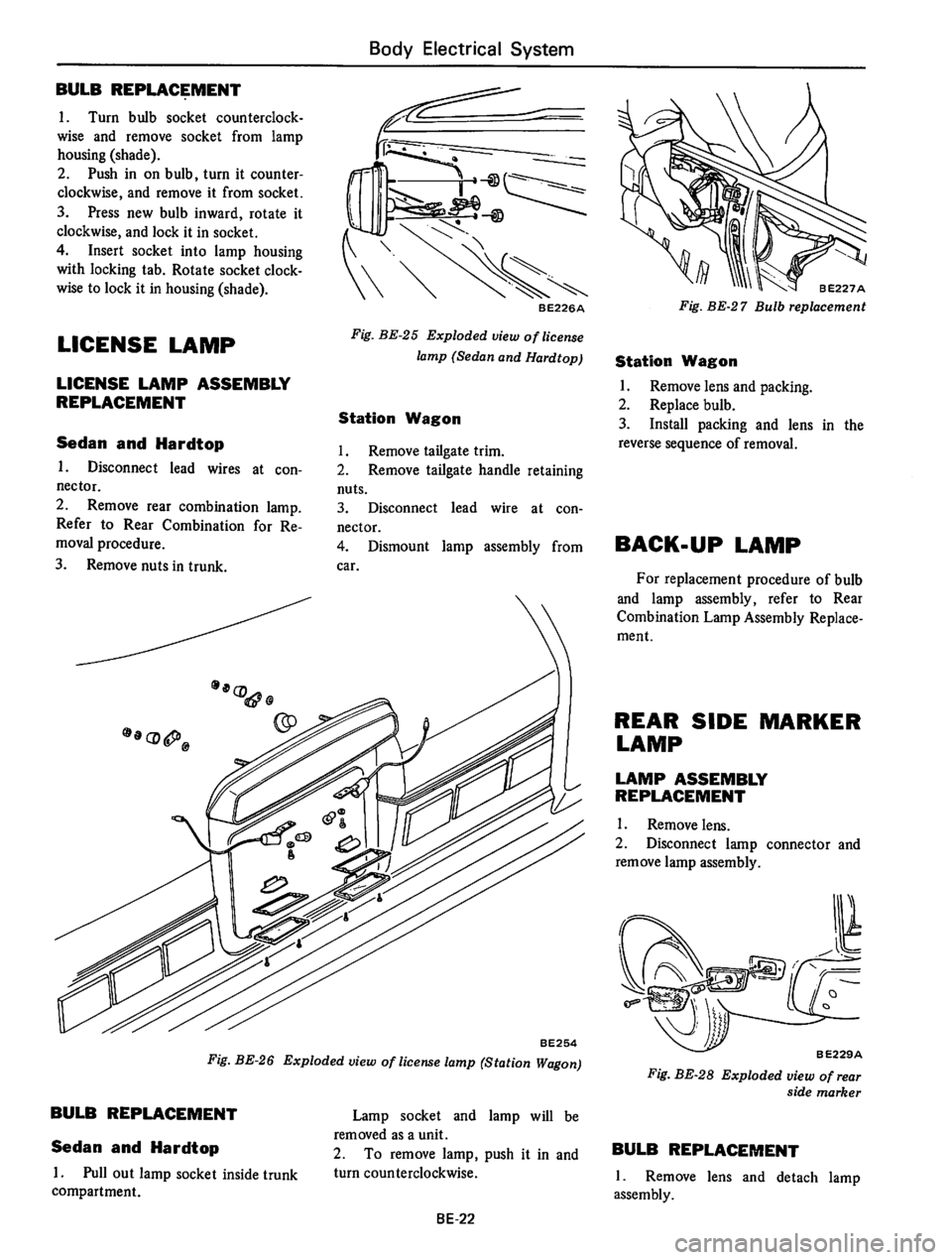 DATSUN 610 1976 Service Manual DATSUN 610 1976 Service Manual