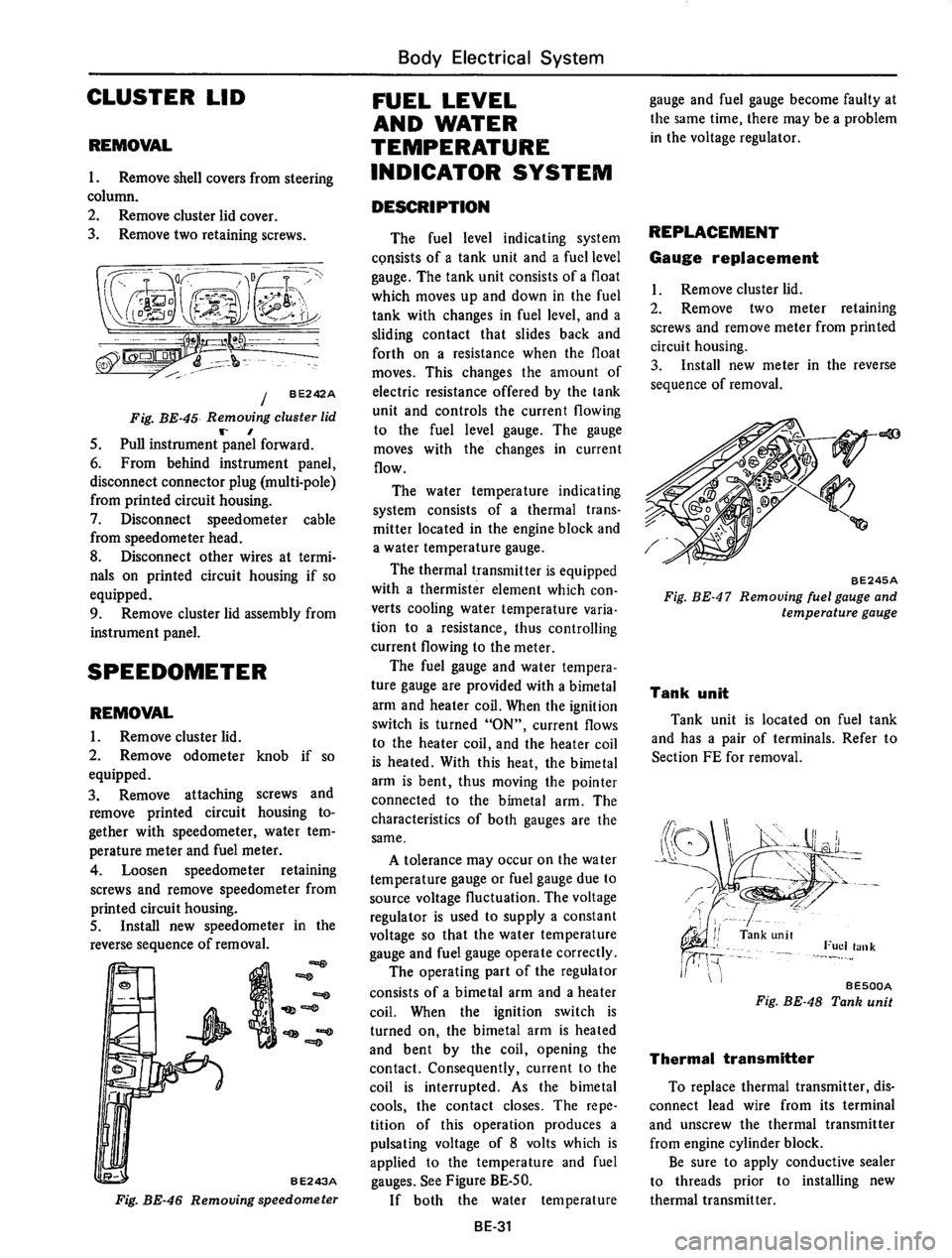 DATSUN 610 1976 Service Manual DATSUN 610 1976 Service Manual