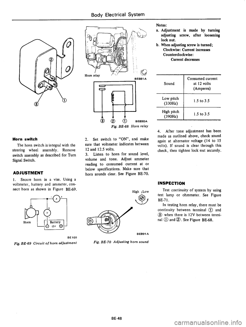 DATSUN 610 1976  Service Manual 