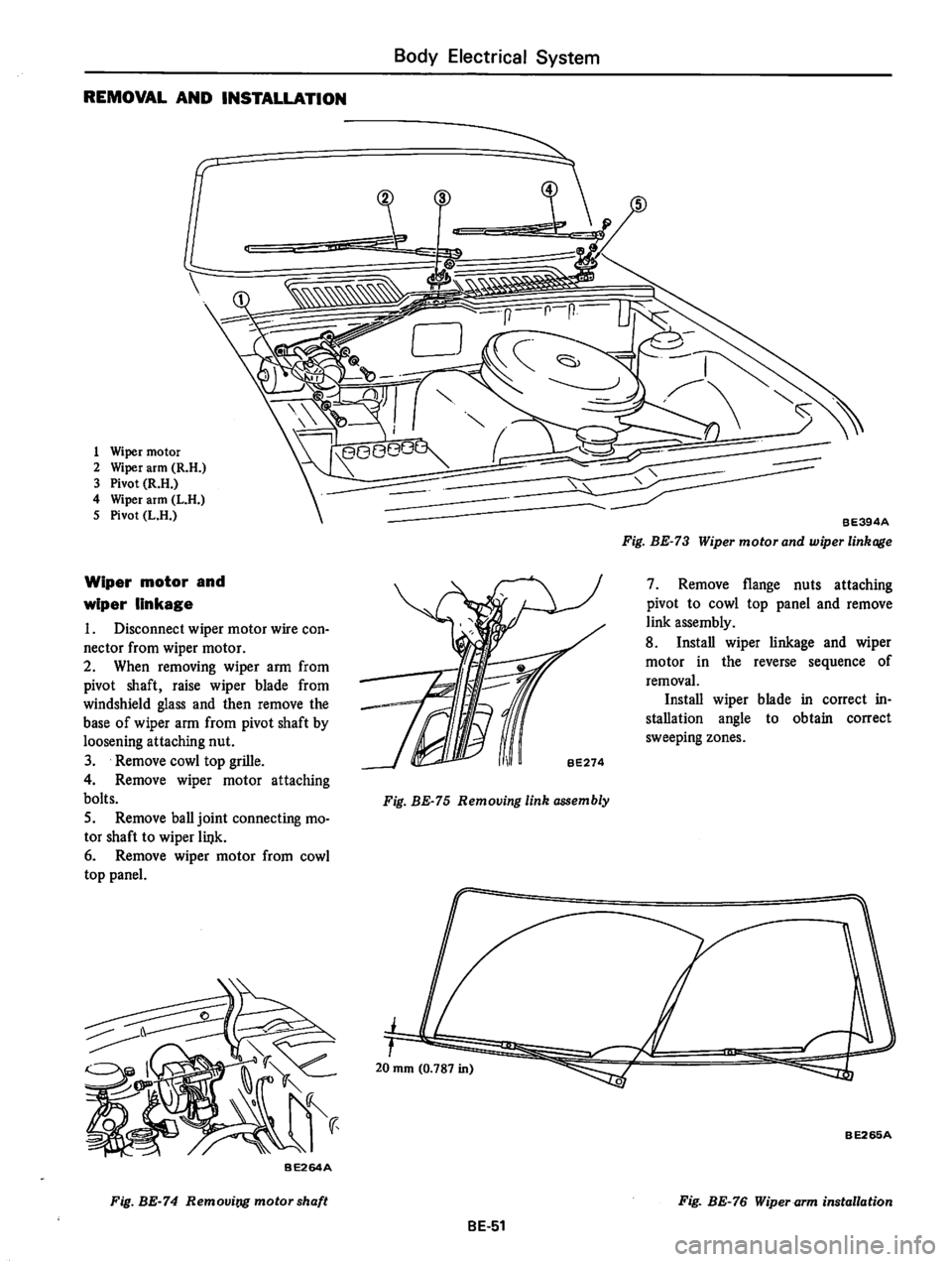 DATSUN 610 1976  Service Manual 