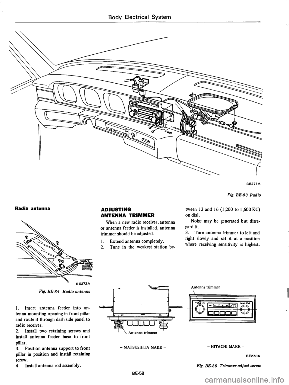 DATSUN 610 1976 Service Manual DATSUN 610 1976 Service Manual