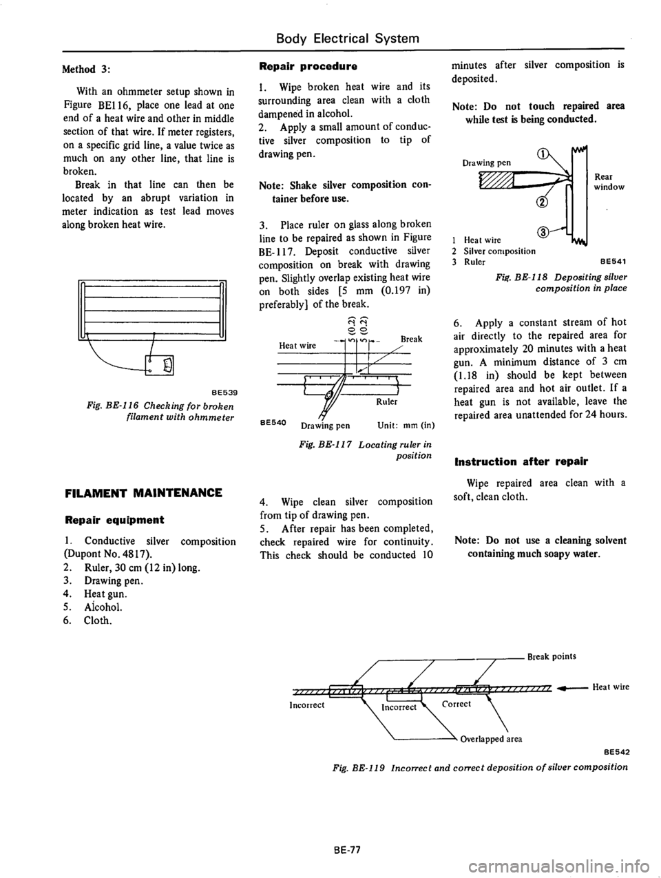 DATSUN 610 1976 Service Manual DATSUN 610 1976 Service Manual