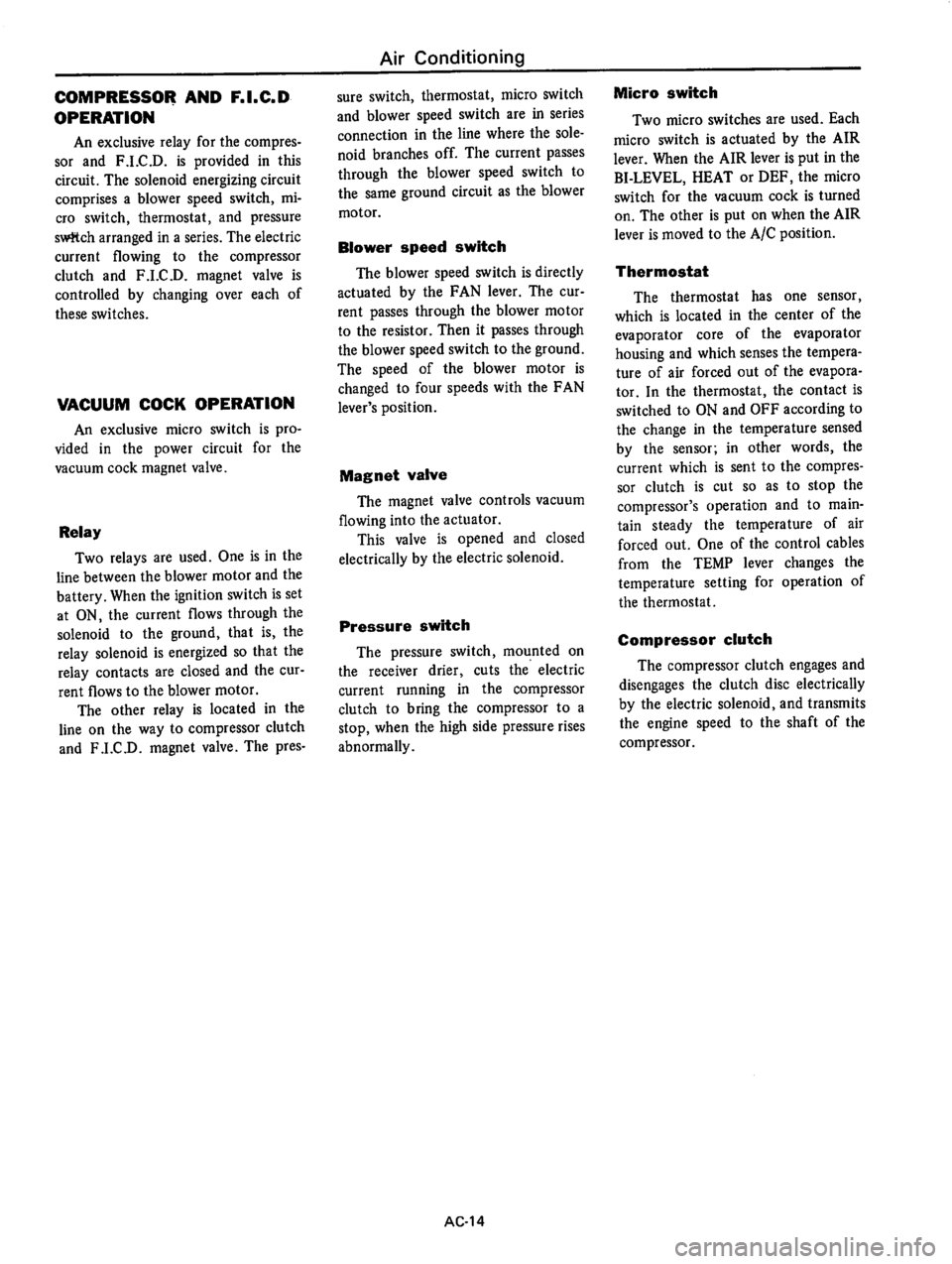 DATSUN 610 1976 Service Manual DATSUN 610 1976 Service Manual
