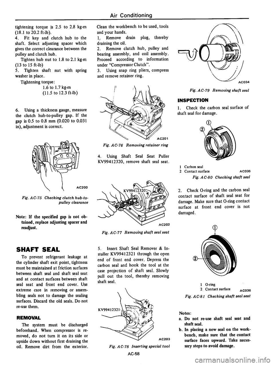 DATSUN 610 1976  Service Manual 