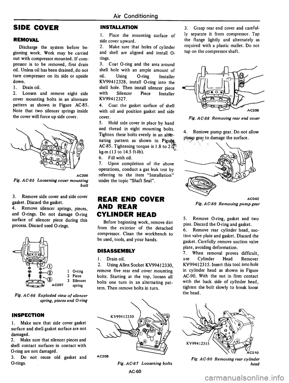 DATSUN 610 1976  Service Manual 
