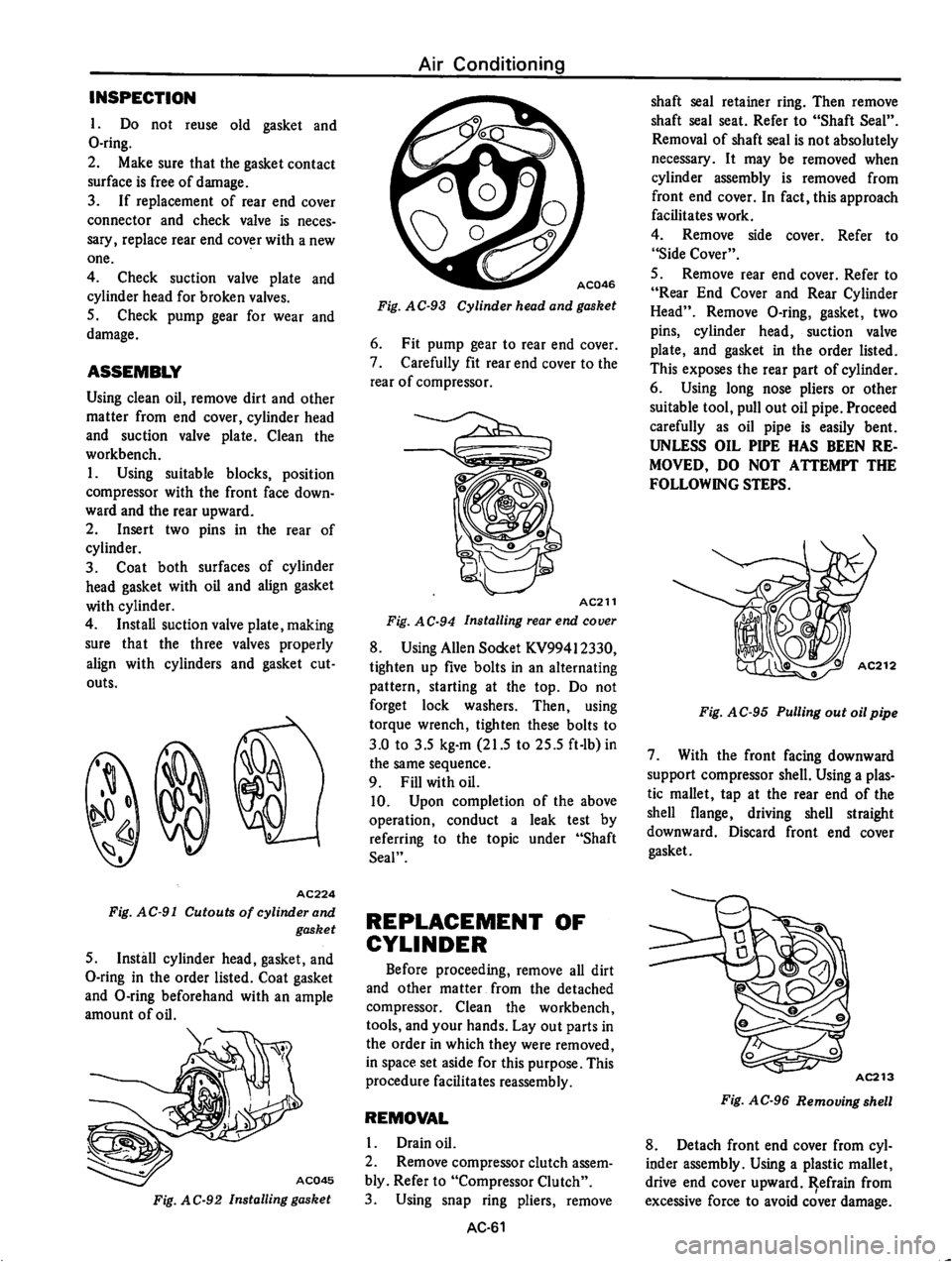 DATSUN 610 1976  Service Manual 