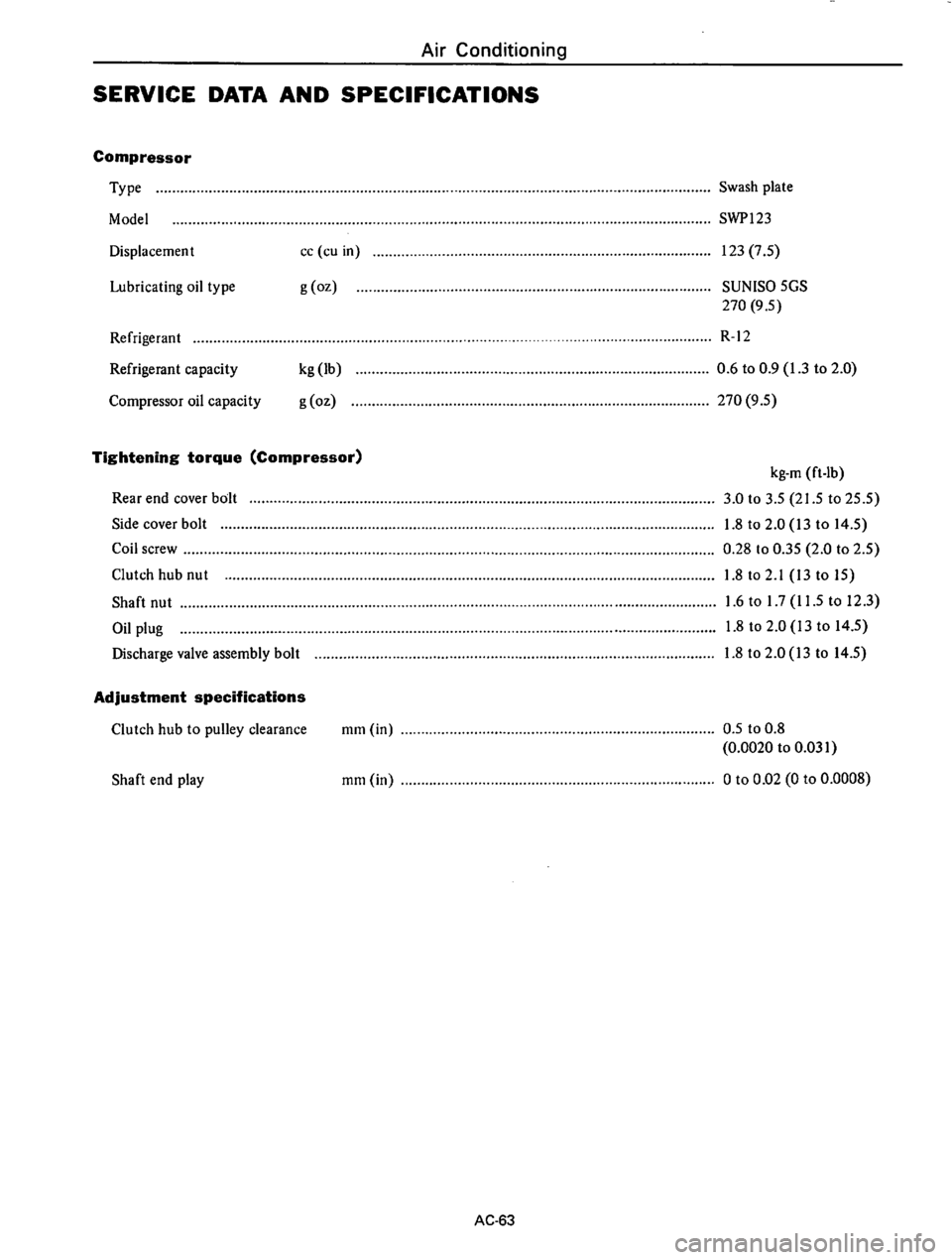DATSUN 610 1976  Service Manual 