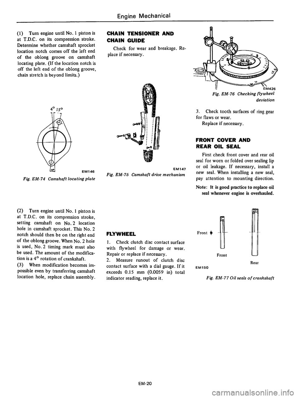 DATSUN 610 1976 Repair Manual DATSUN 610 1976 Repair Manual