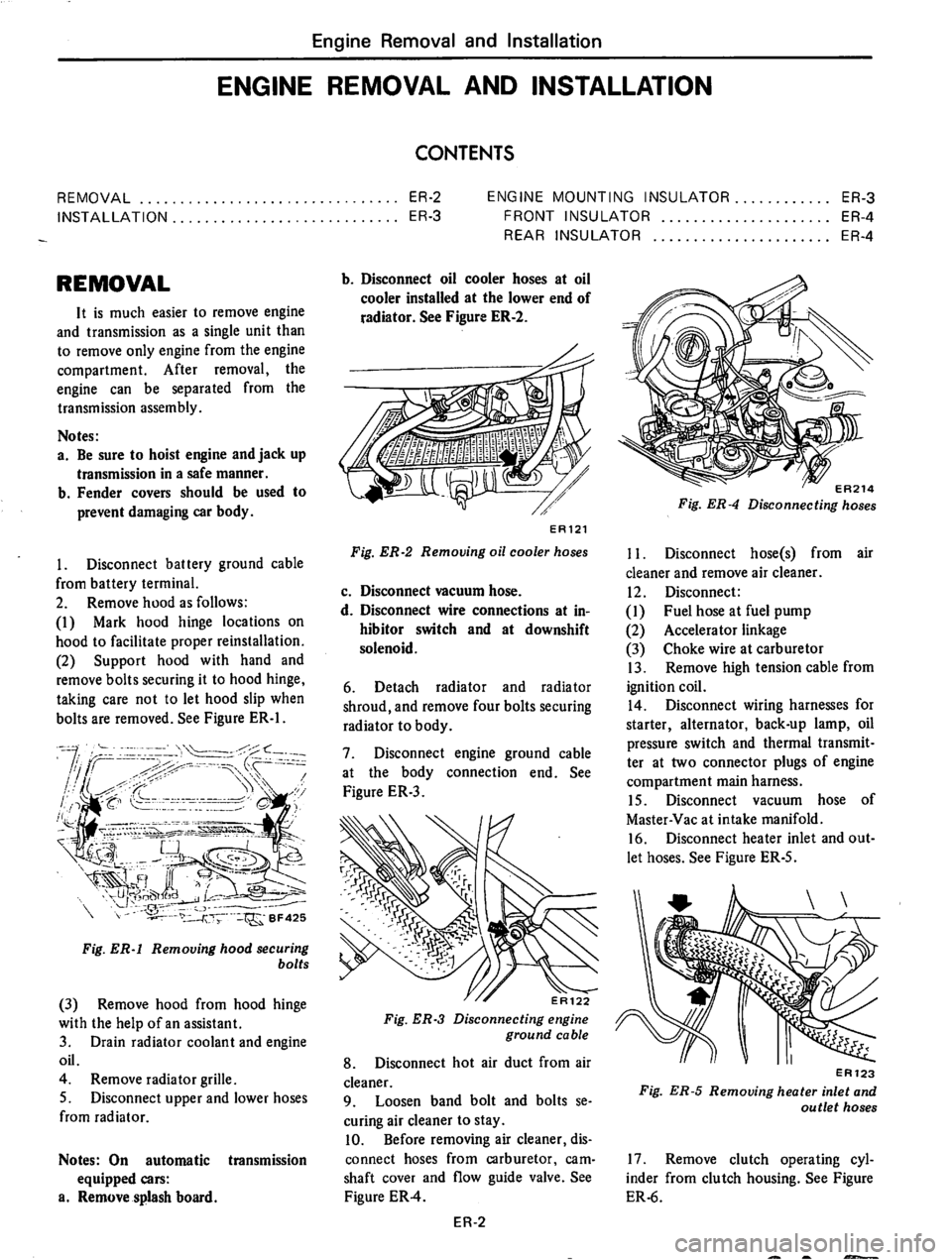 DATSUN 710 1974  Service Manual 