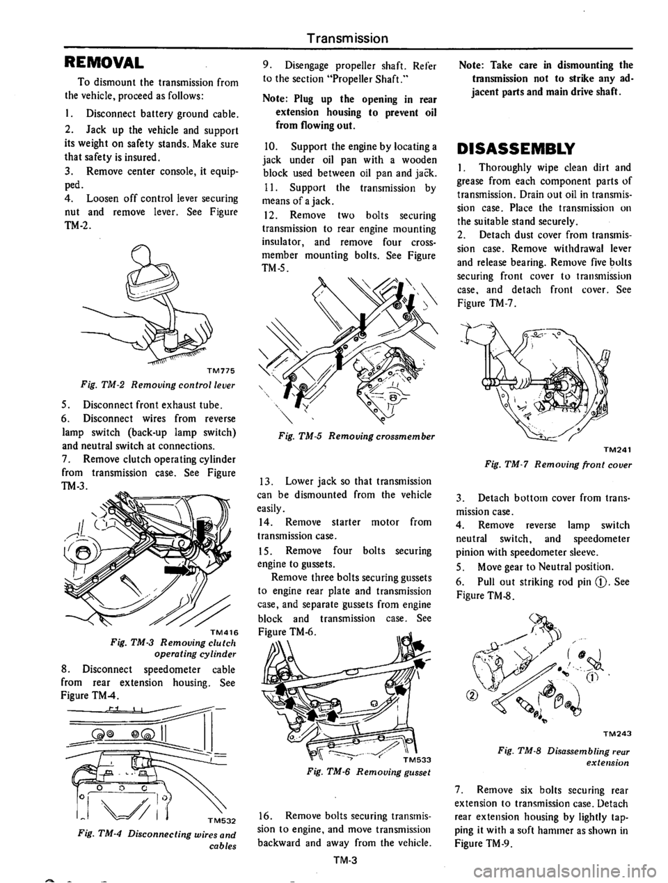 DATSUN 710 1974  Service Manual 
