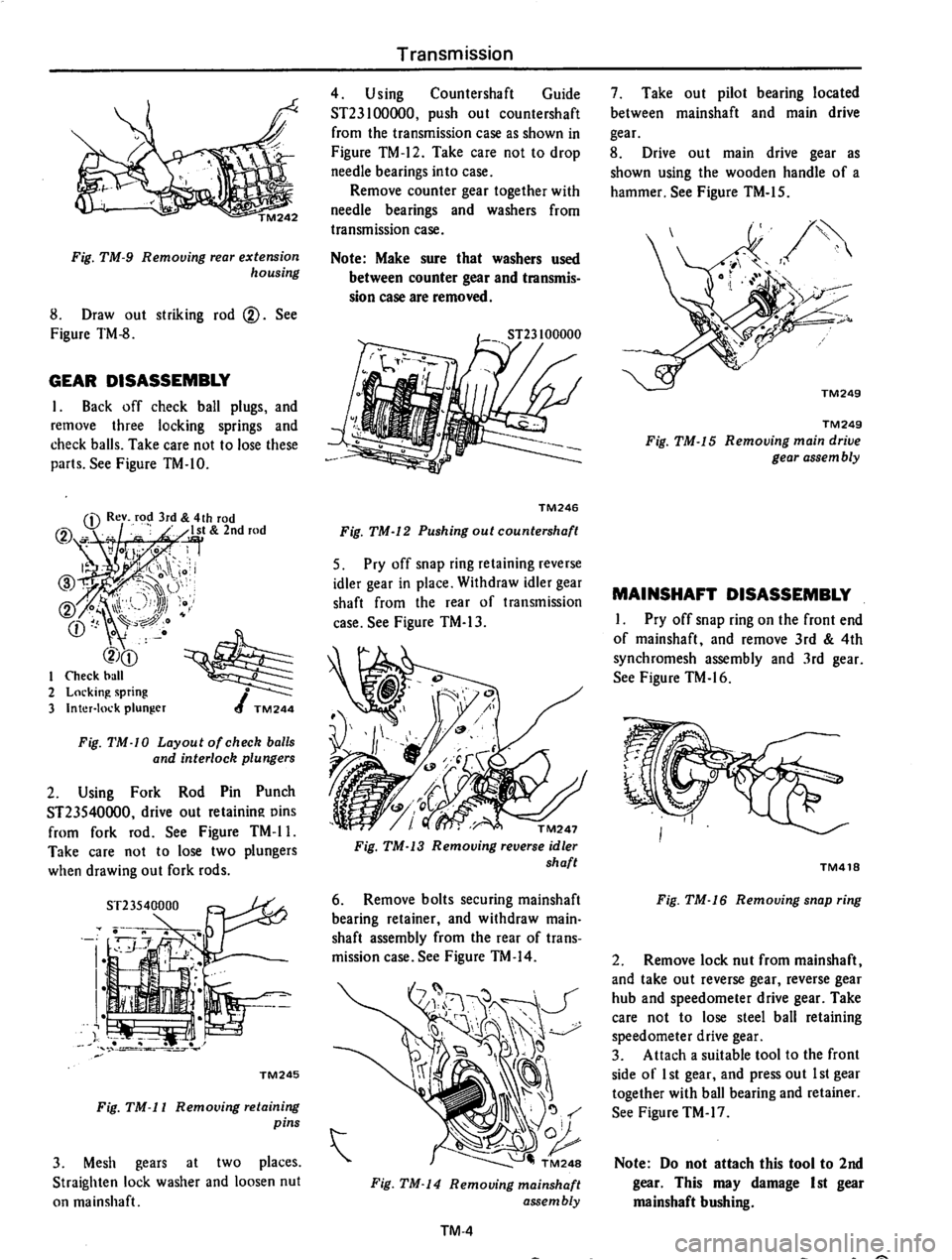 DATSUN 710 1974  Service Manual 
