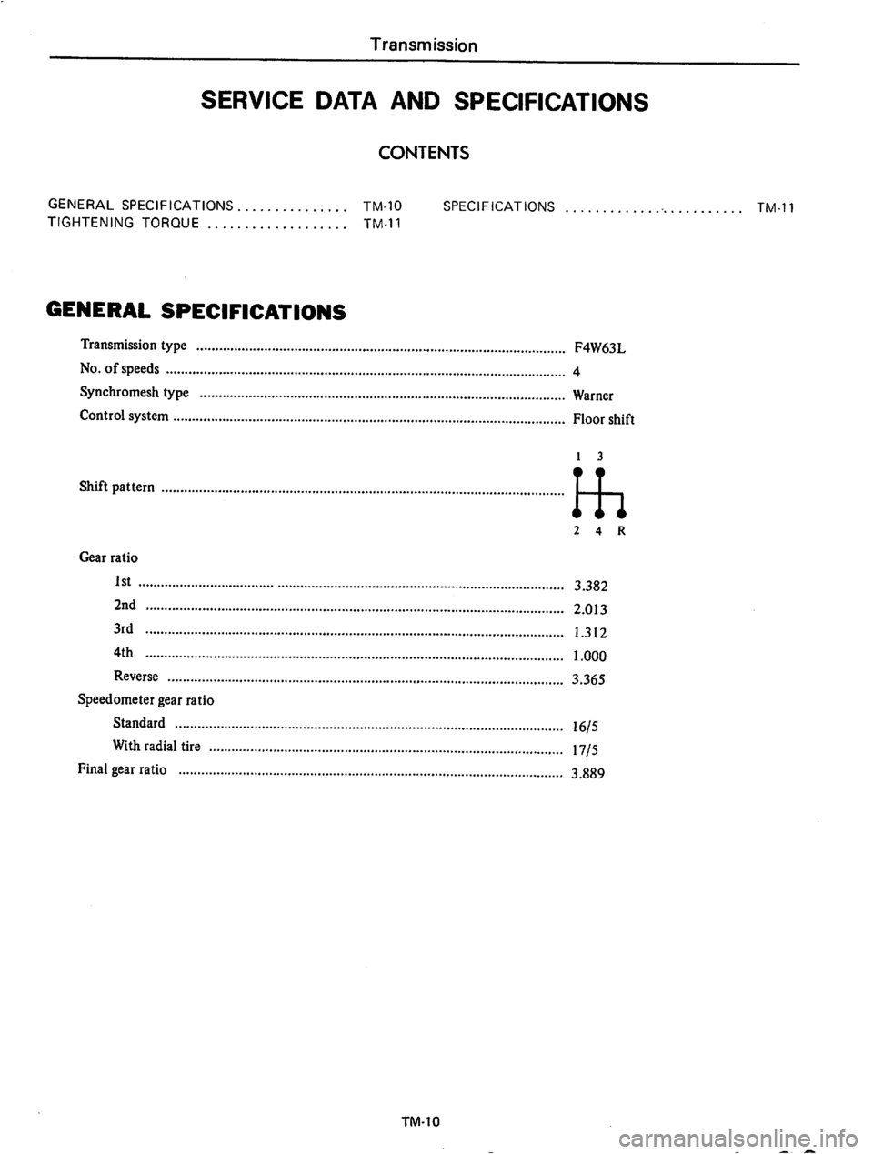 DATSUN 710 1974  Service Manual 
