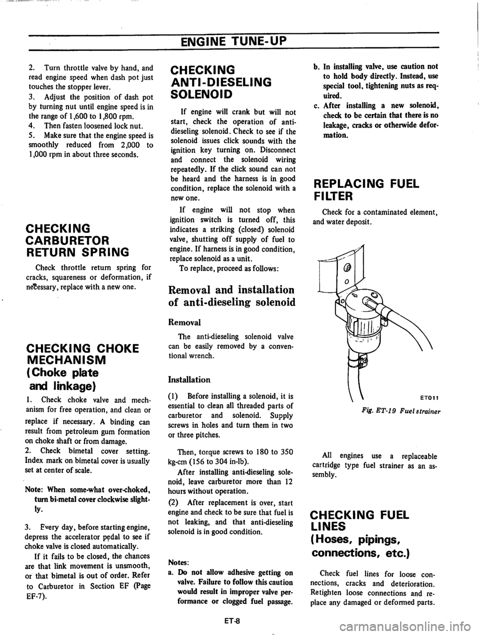 DATSUN 710 1974 Owners Manual DATSUN 710 1974 Owners Manual
