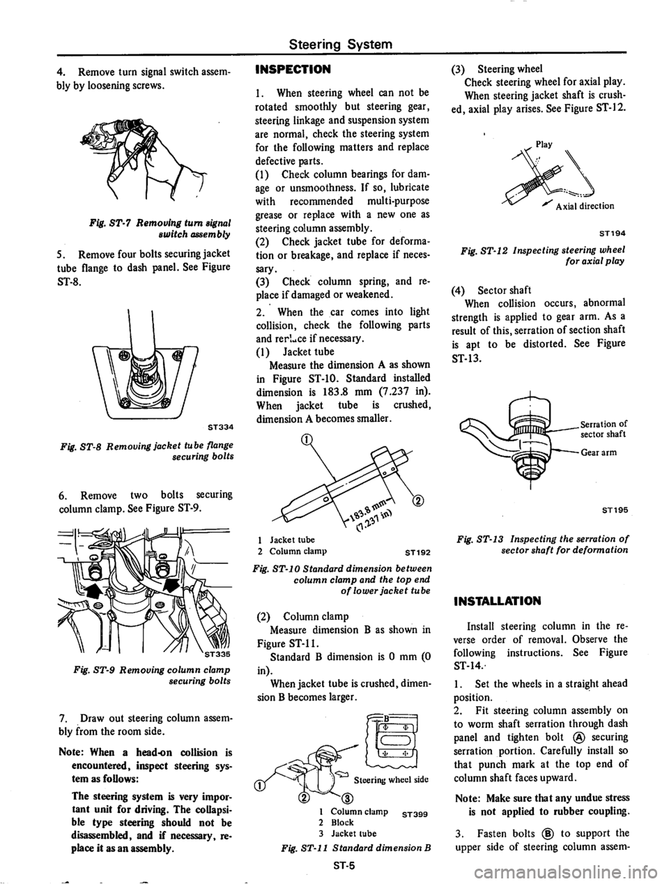 DATSUN 710 1974 Service Manual DATSUN 710 1974 Service Manual