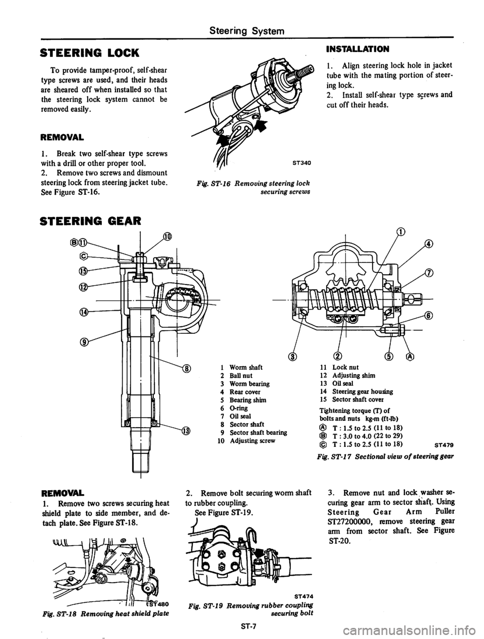 DATSUN 710 1974 Service Manual DATSUN 710 1974 Service Manual