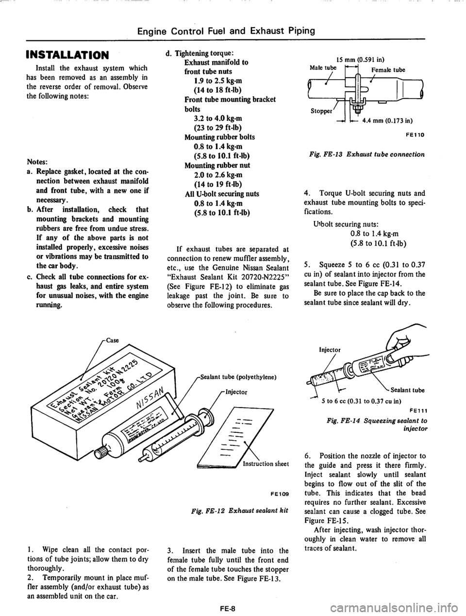 DATSUN 710 1974  Service Manual 