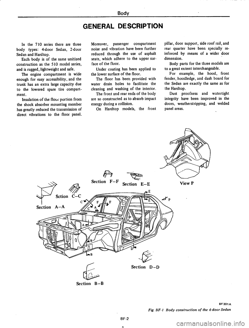 DATSUN 710 1974  Service Manual 