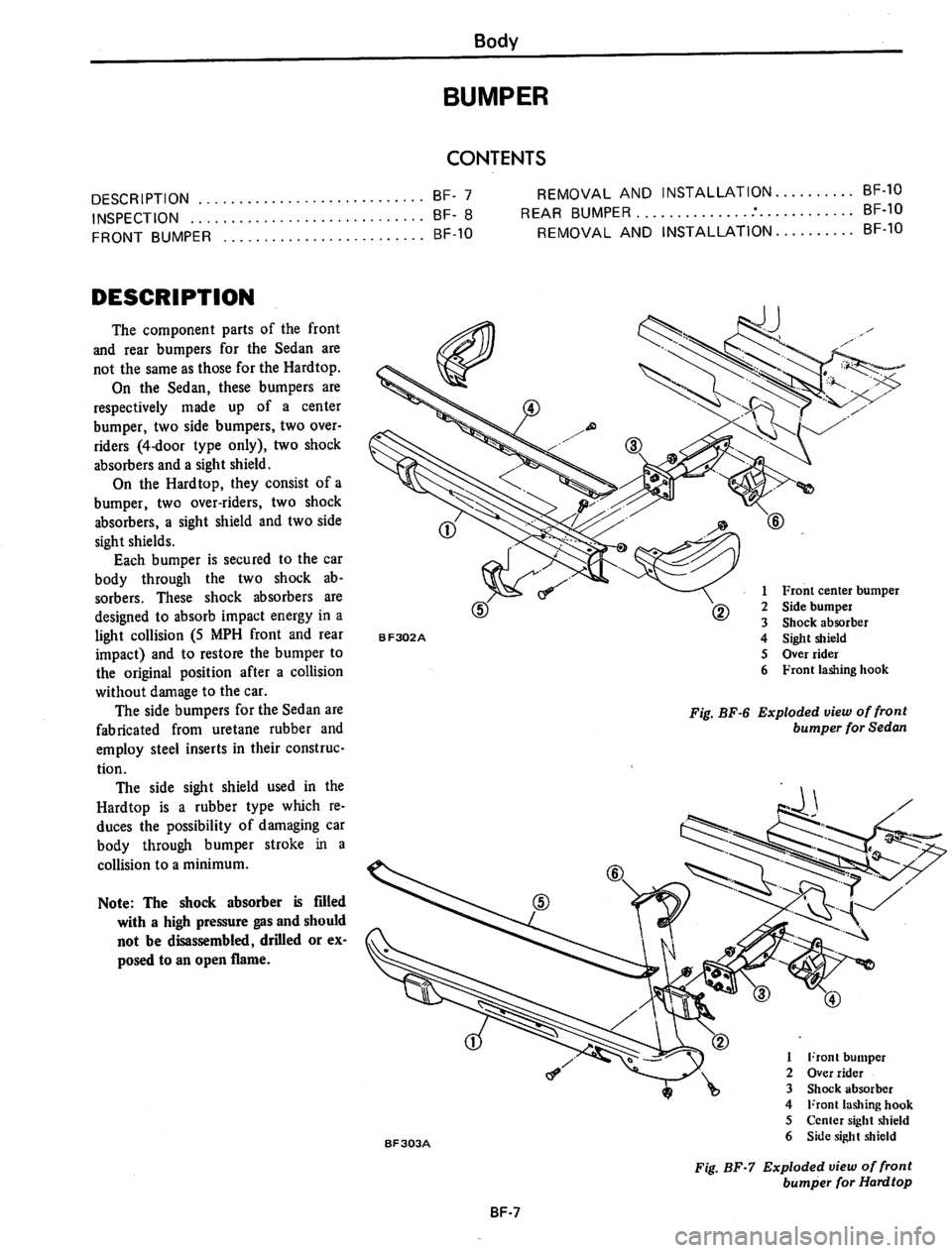 DATSUN 710 1974  Service Manual 