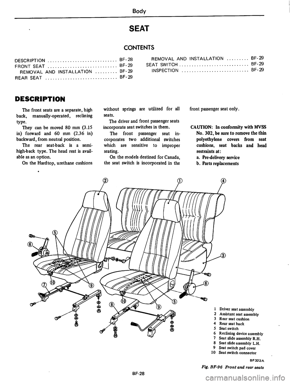 DATSUN 710 1974 Service Manual DATSUN 710 1974 Service Manual