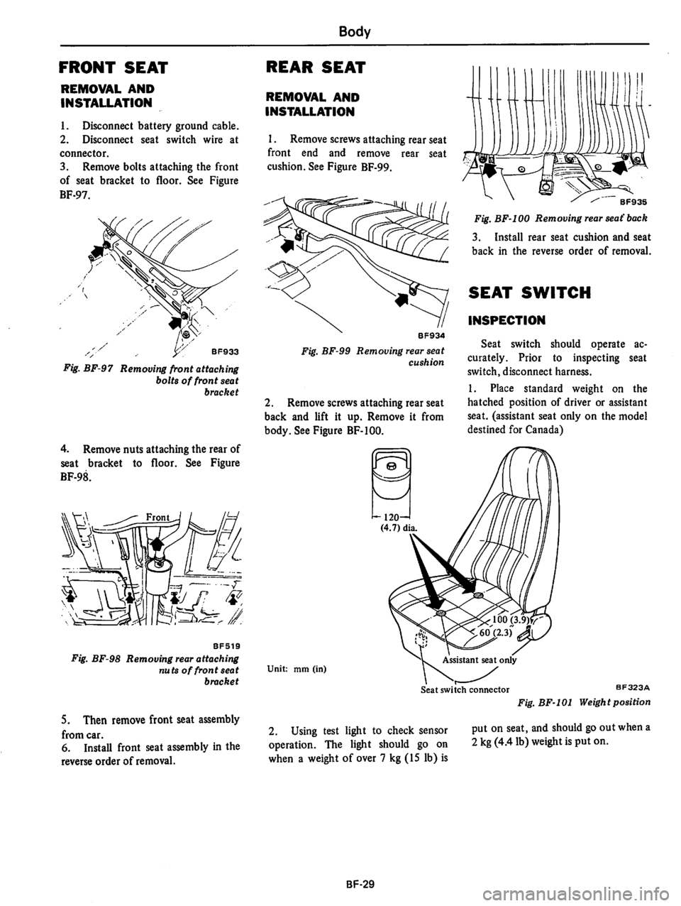 DATSUN 710 1974  Service Manual 