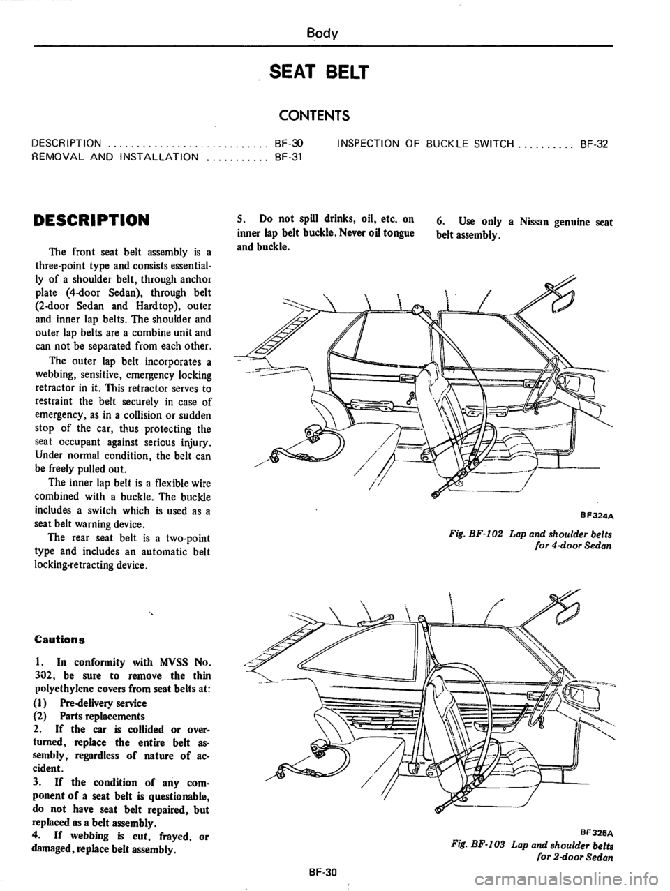 DATSUN 710 1974  Service Manual 