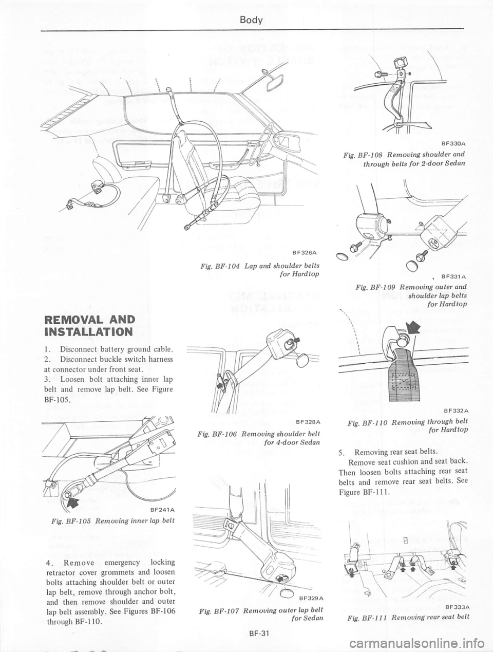 DATSUN 710 1974  Service Manual 