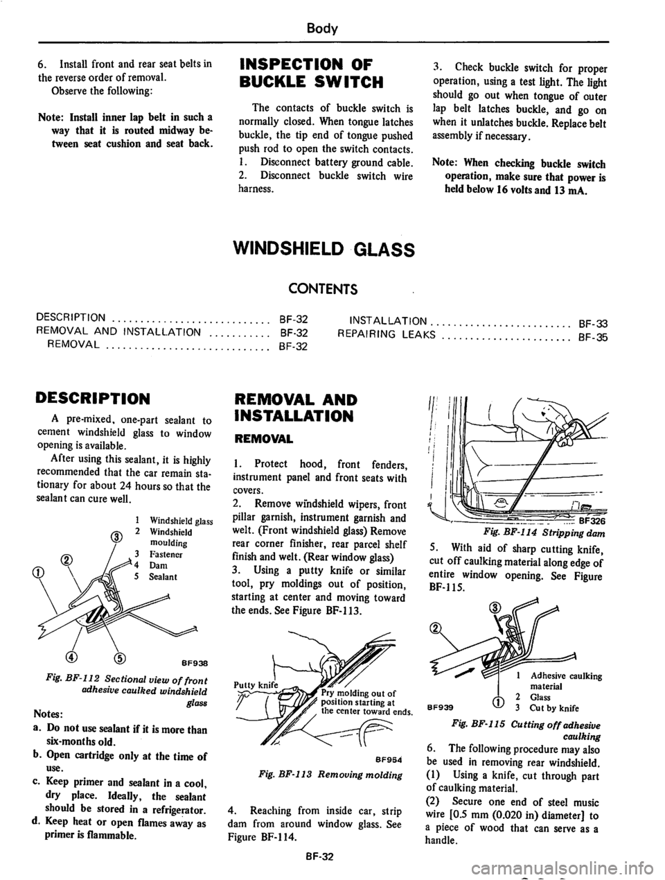 DATSUN 710 1974  Service Manual 