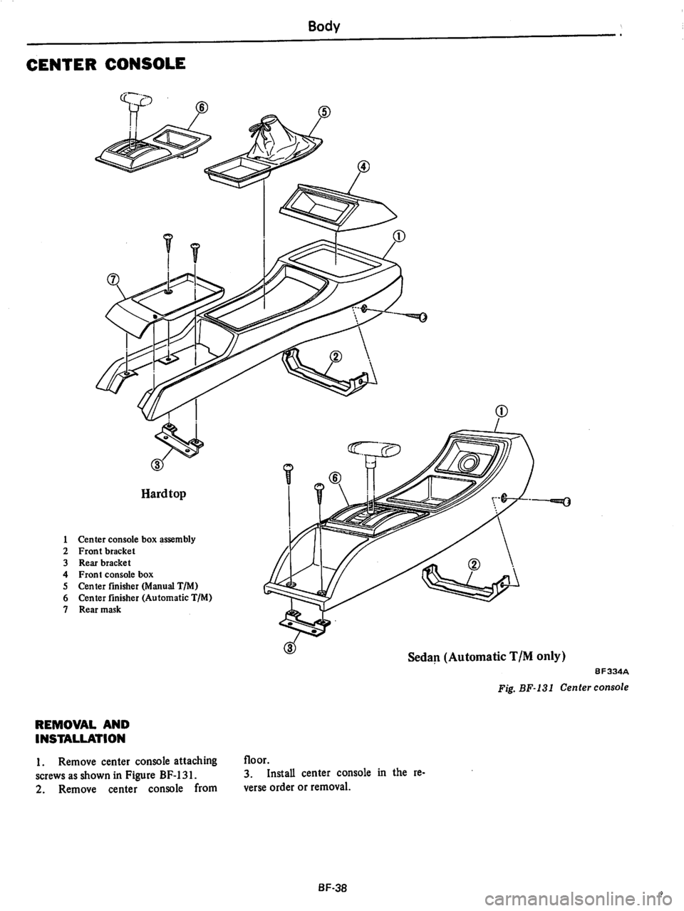 DATSUN 710 1974  Service Manual 