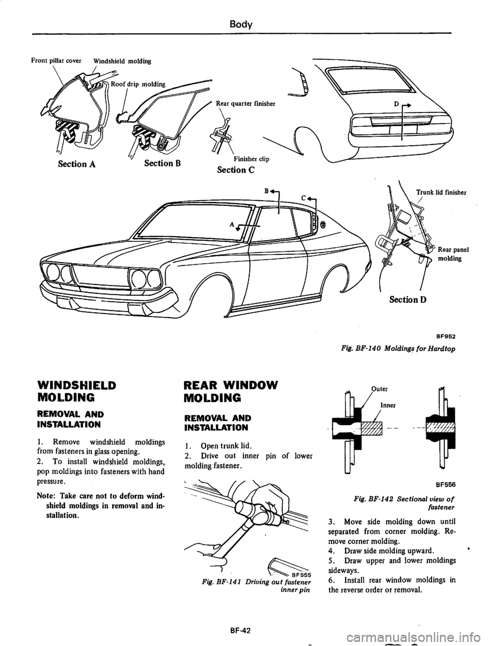 DATSUN 710 1974  Service Manual 