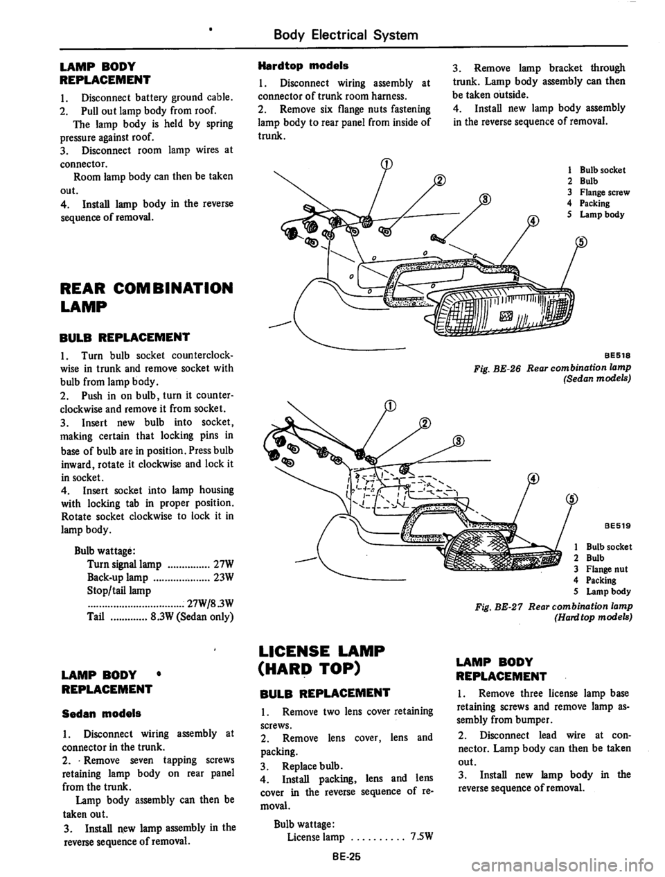 DATSUN 710 1974  Service Manual 