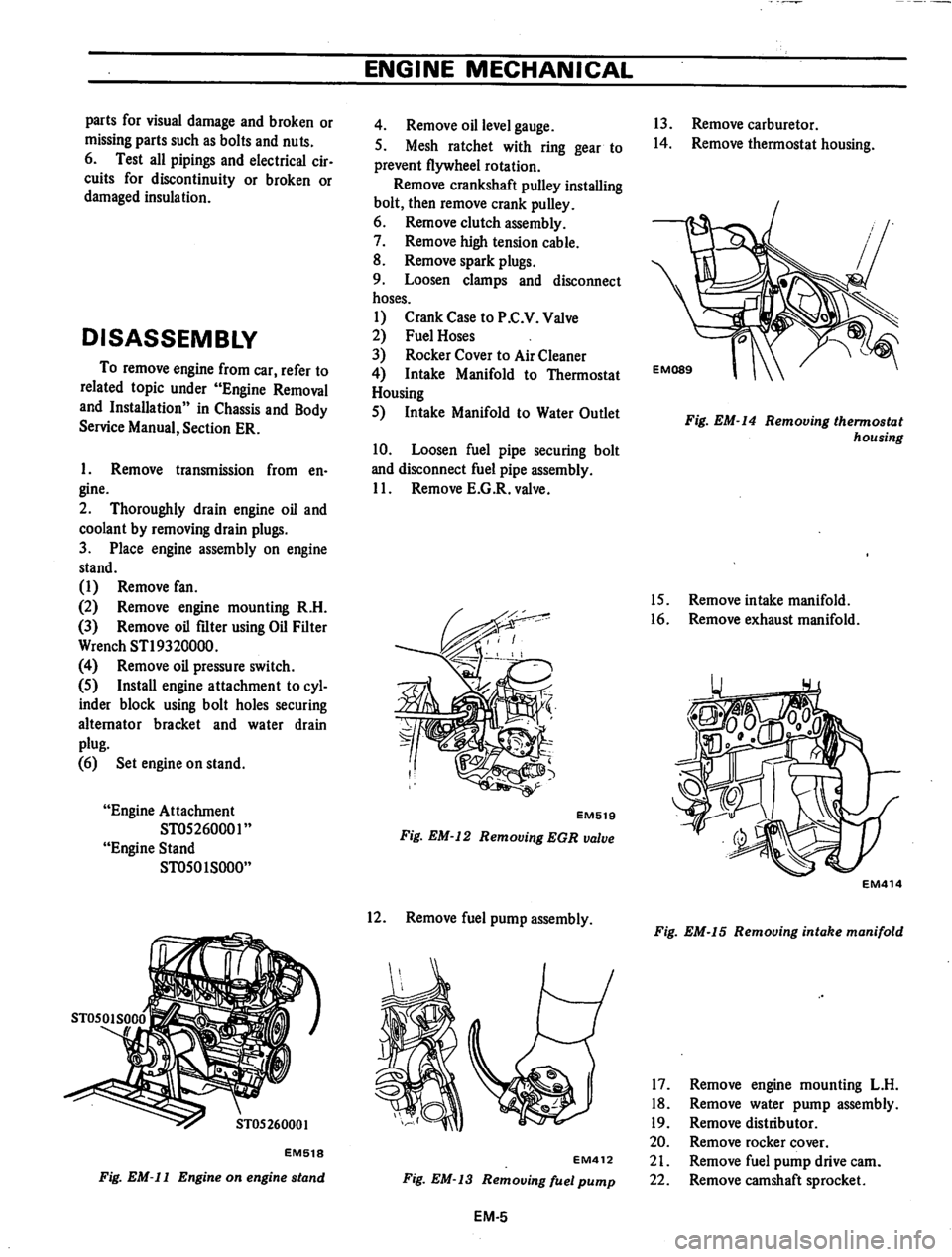 DATSUN 710 1974 Workshop Manual DATSUN 710 1974 Workshop Manual