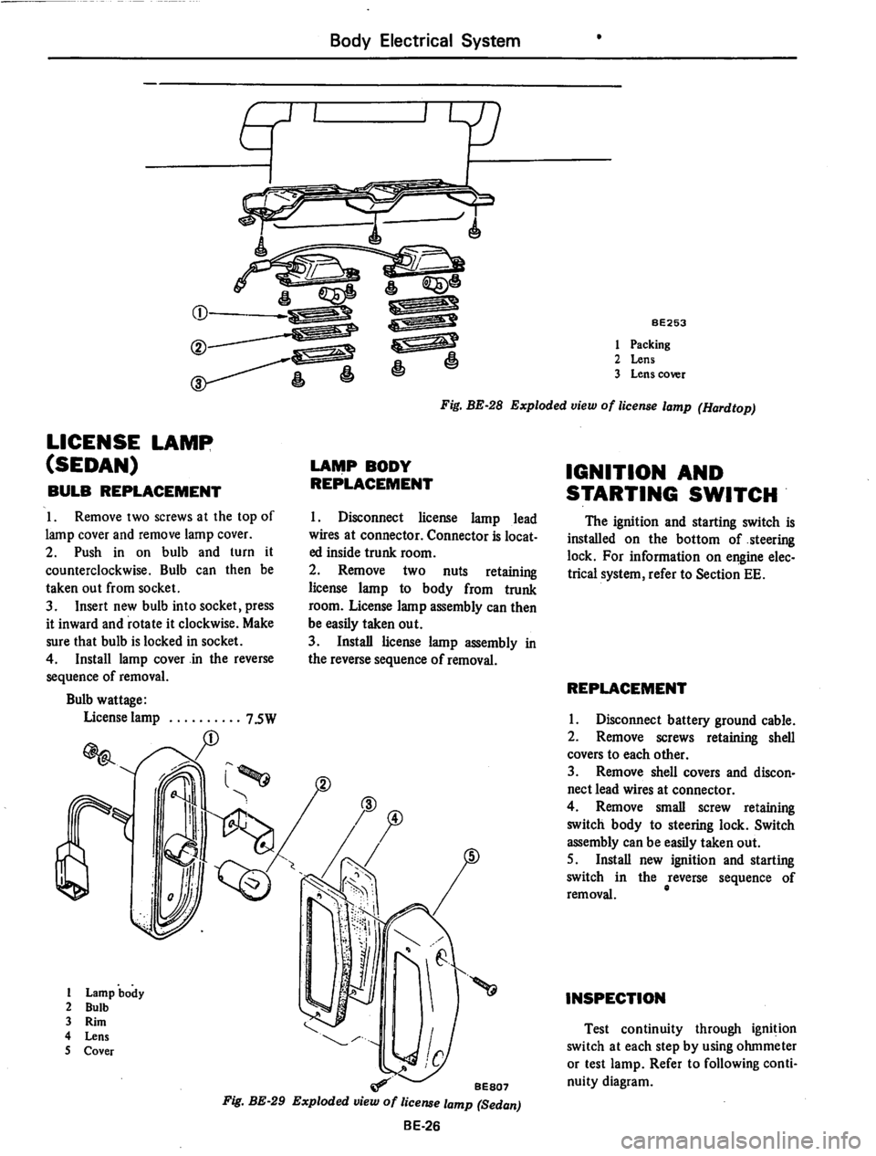 DATSUN 710 1974 Service Manual DATSUN 710 1974 Service Manual