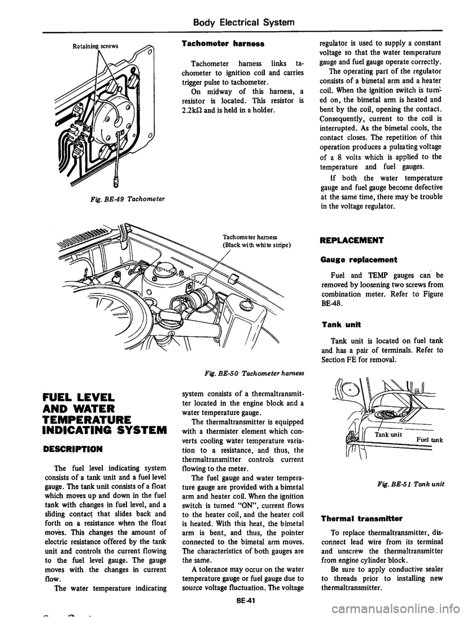 DATSUN 710 1974  Service Manual 