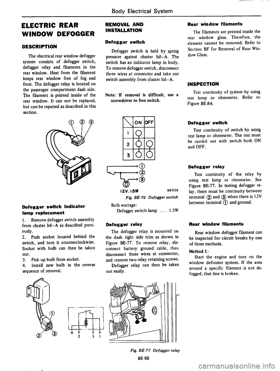 DATSUN 710 1974  Service Manual 