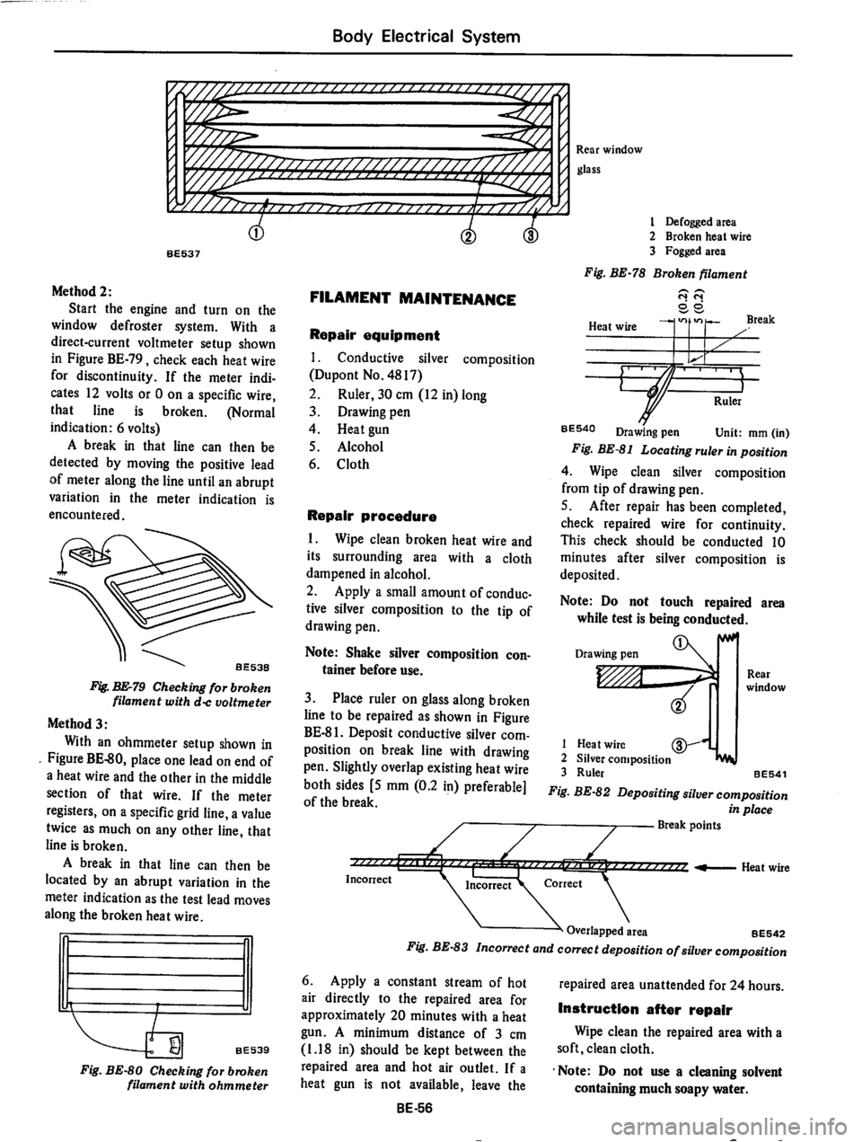 DATSUN 710 1974  Service Manual 