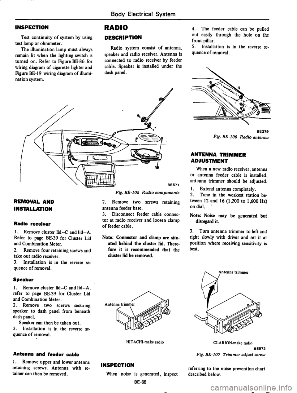 DATSUN 710 1974  Service Manual 