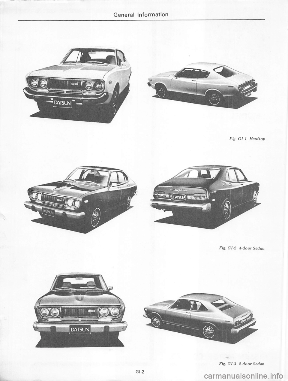 DATSUN 710 1974  Service Manual 