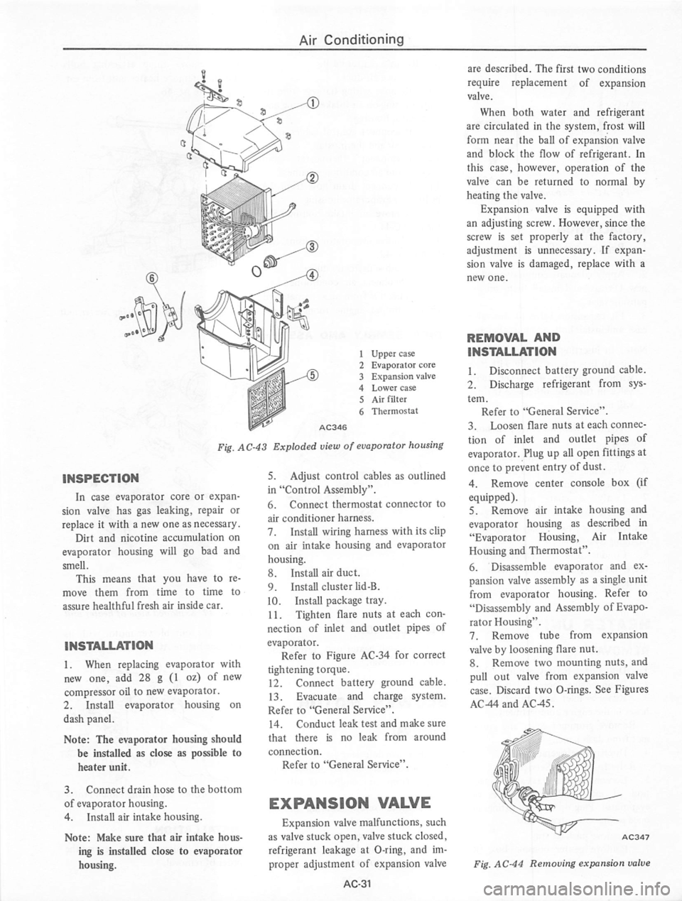 DATSUN 710 1974  Service Manual 