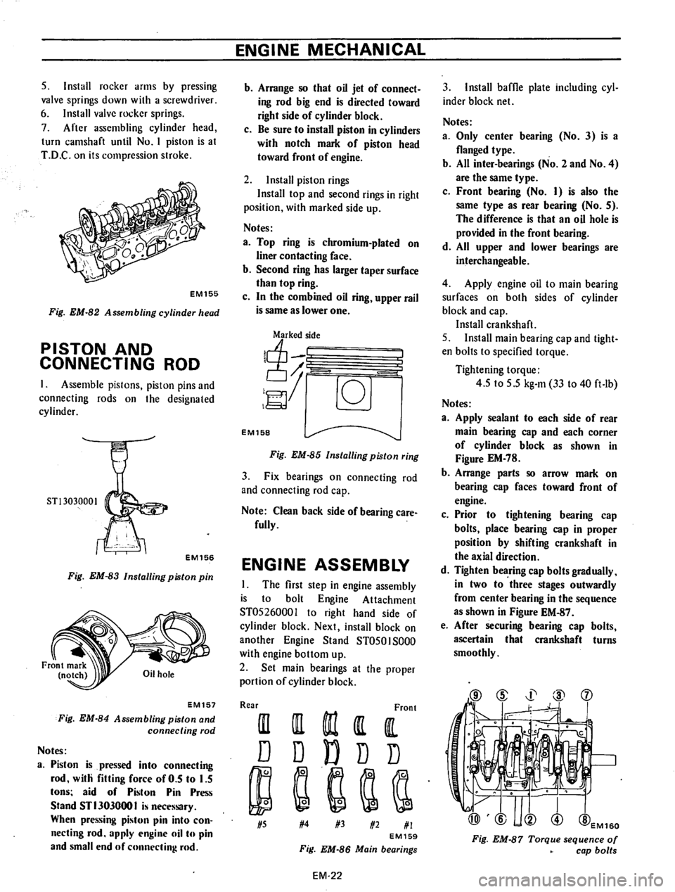 DATSUN 710 1974 Workshop Manual DATSUN 710 1974 Workshop Manual