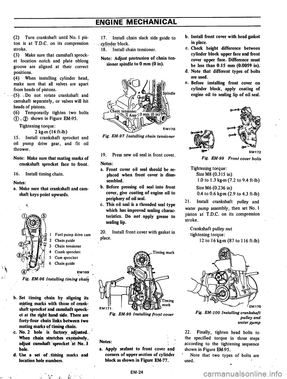 DATSUN 710 1974 Repair Manual DATSUN 710 1974 Repair Manual