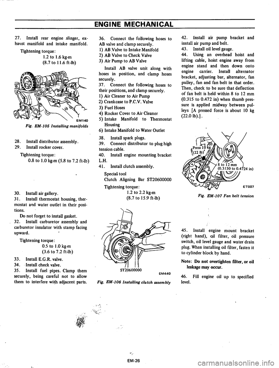 DATSUN 710 1974 Repair Manual DATSUN 710 1974 Repair Manual